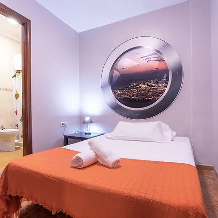 Hostal Ciudad Jardin Malaga-3